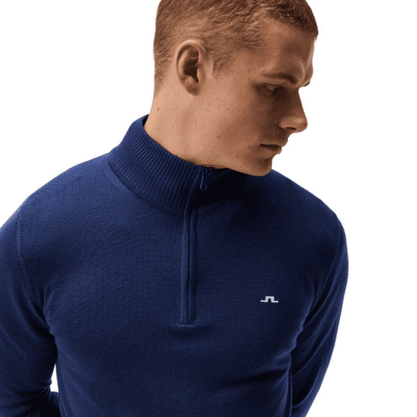 J.Lindeberg Kian 2.0 Tour Merino 1/2 Zip Golf Sweater GMKW09326