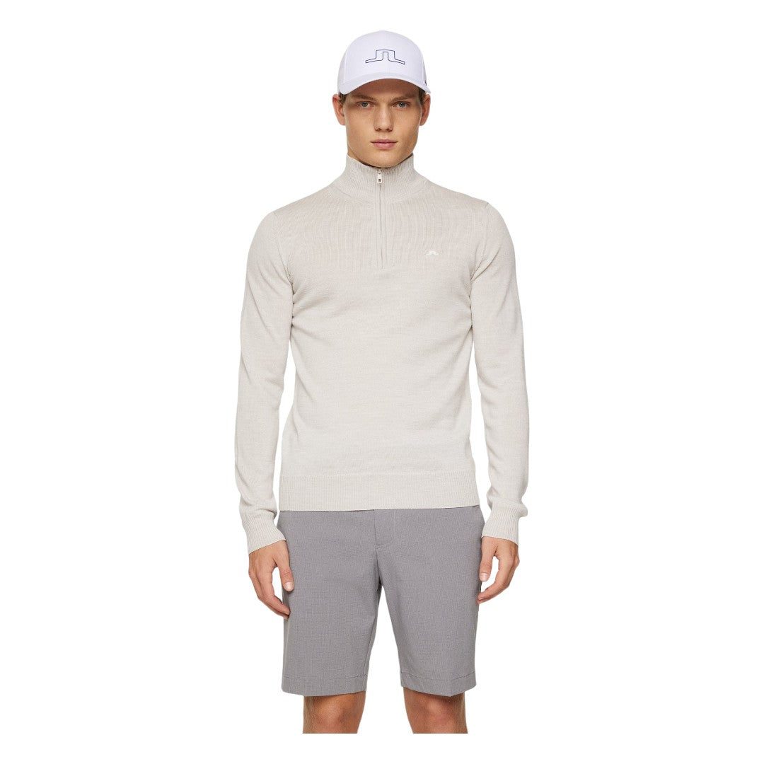 J.Lindeberg Kian Merino 1/4 Zip Golf Sweater GMKW11148