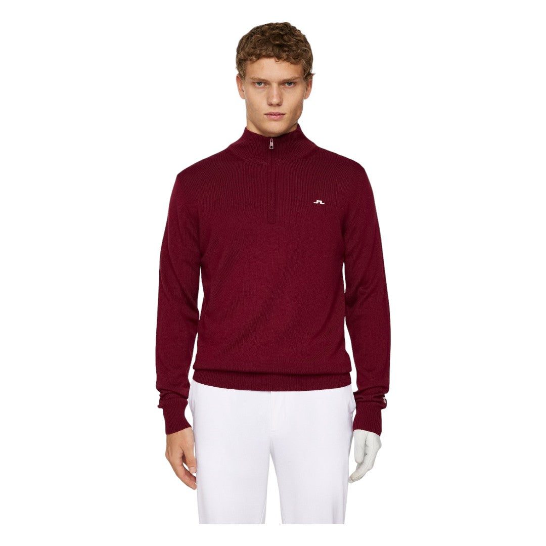 J.Lindeberg Kian Merino 1/4 Zip Golf Sweater GMKW11148