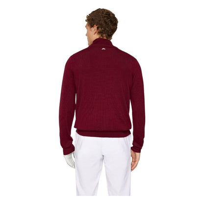 J.Lindeberg Kian Merino 1/4 Zip Golf Sweater GMKW11148