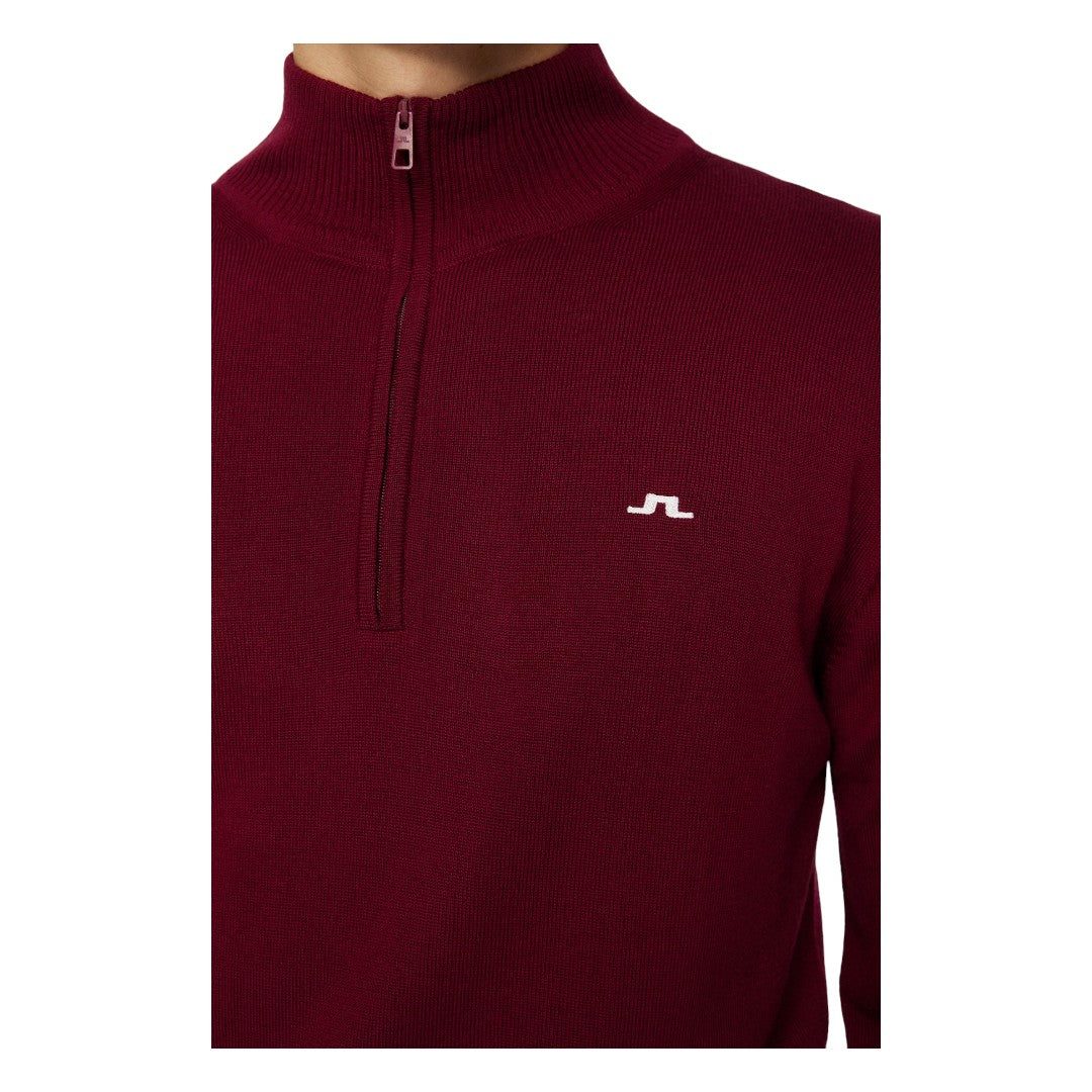 J.Lindeberg Kian Merino 1/4 Zip Golf Sweater GMKW11148