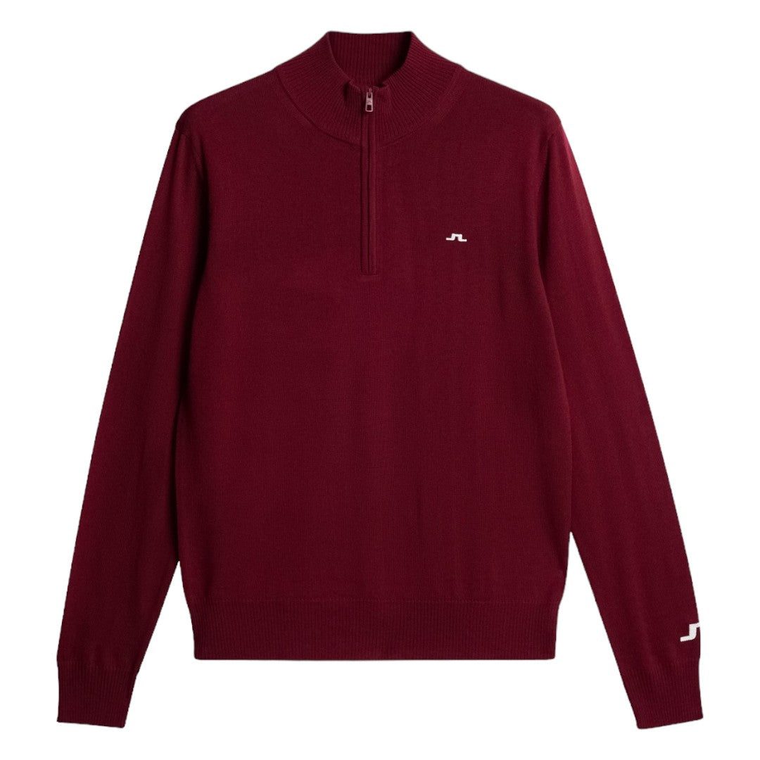 J.Lindeberg Kian Merino 1/4 Zip Golf Sweater GMKW11148