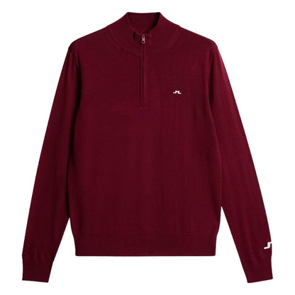 J.Lindeberg Kian Merino 1/4 Zip Golf Sweater GMKW11148