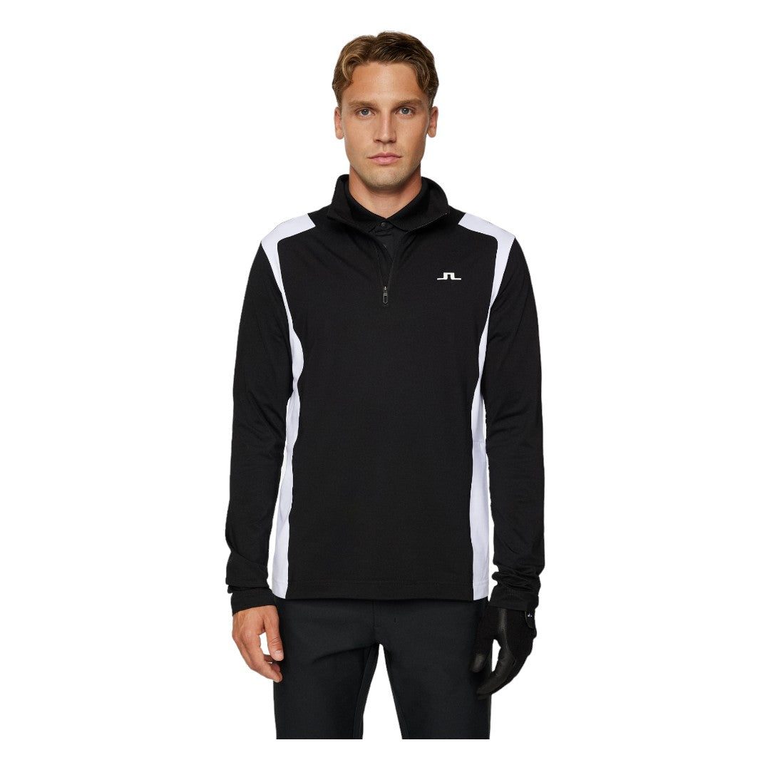 J.Lindeberg Lukas Quarter Zip Golf Mid Layer GMJS10952