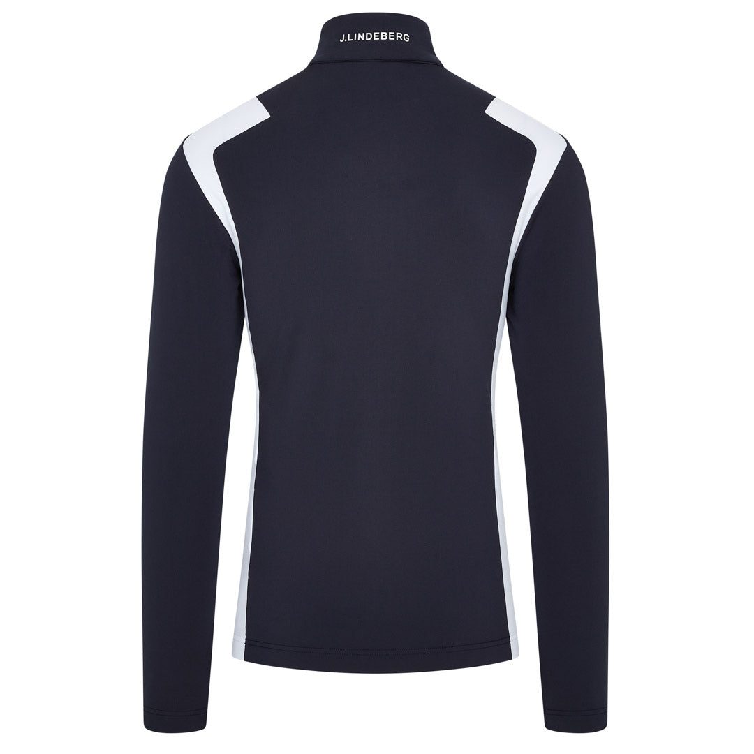 J.Lindeberg Lukas Quarter Zip Golf Mid Layer GMJS10952