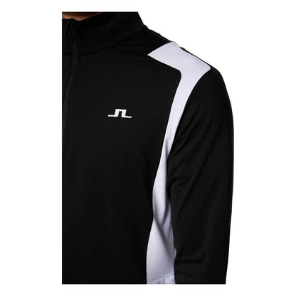 J.Lindeberg Lukas Quarter Zip Golf Mid Layer GMJS10952