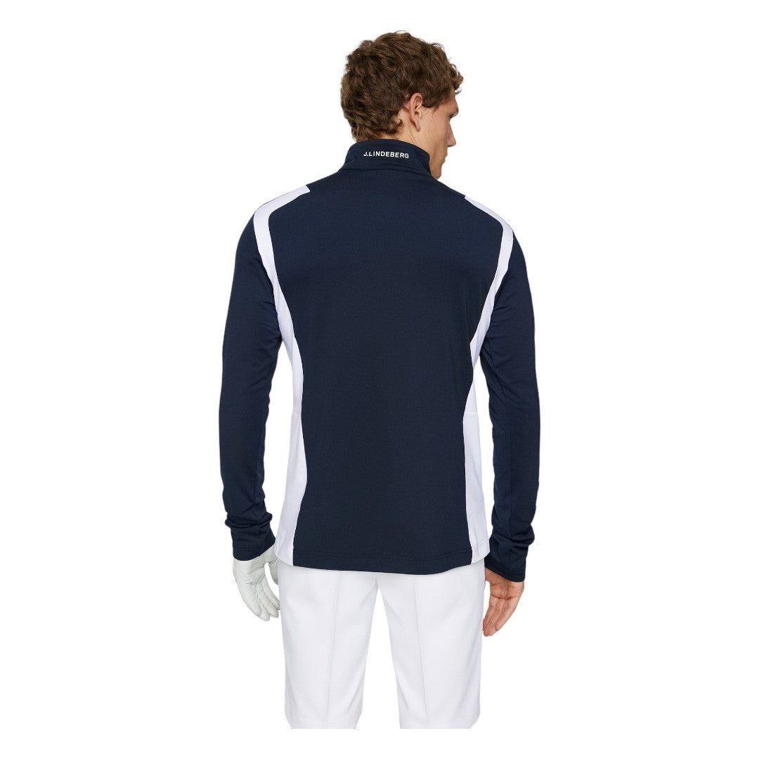 J.Lindeberg Lukas Quarter Zip Golf Mid Layer GMJS10952