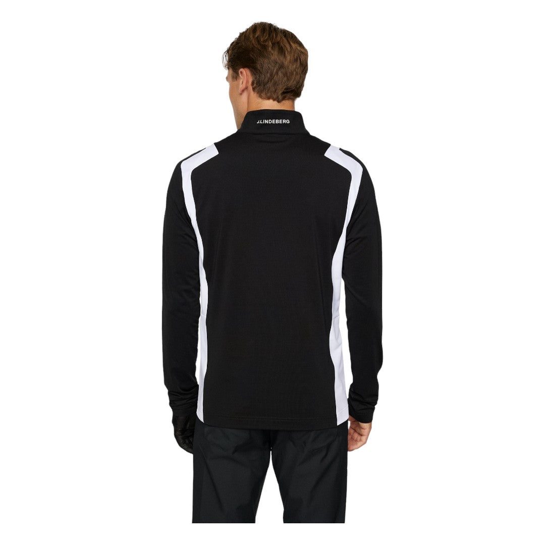 J.Lindeberg Lukas Quarter Zip Golf Mid Layer GMJS10952