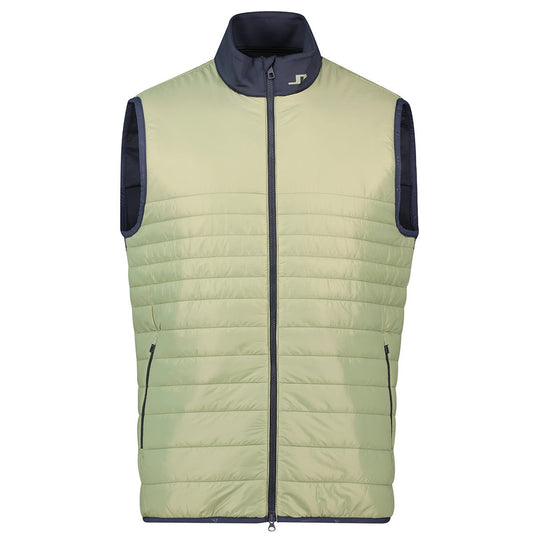 J.Lindeberg Martino Quilt Hybrid Golf Vest GMOW11401