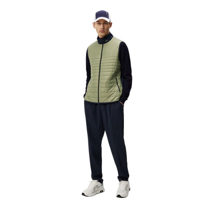 J.Lindeberg Martino Quilt Hybrid Golf Vest GMOW11401