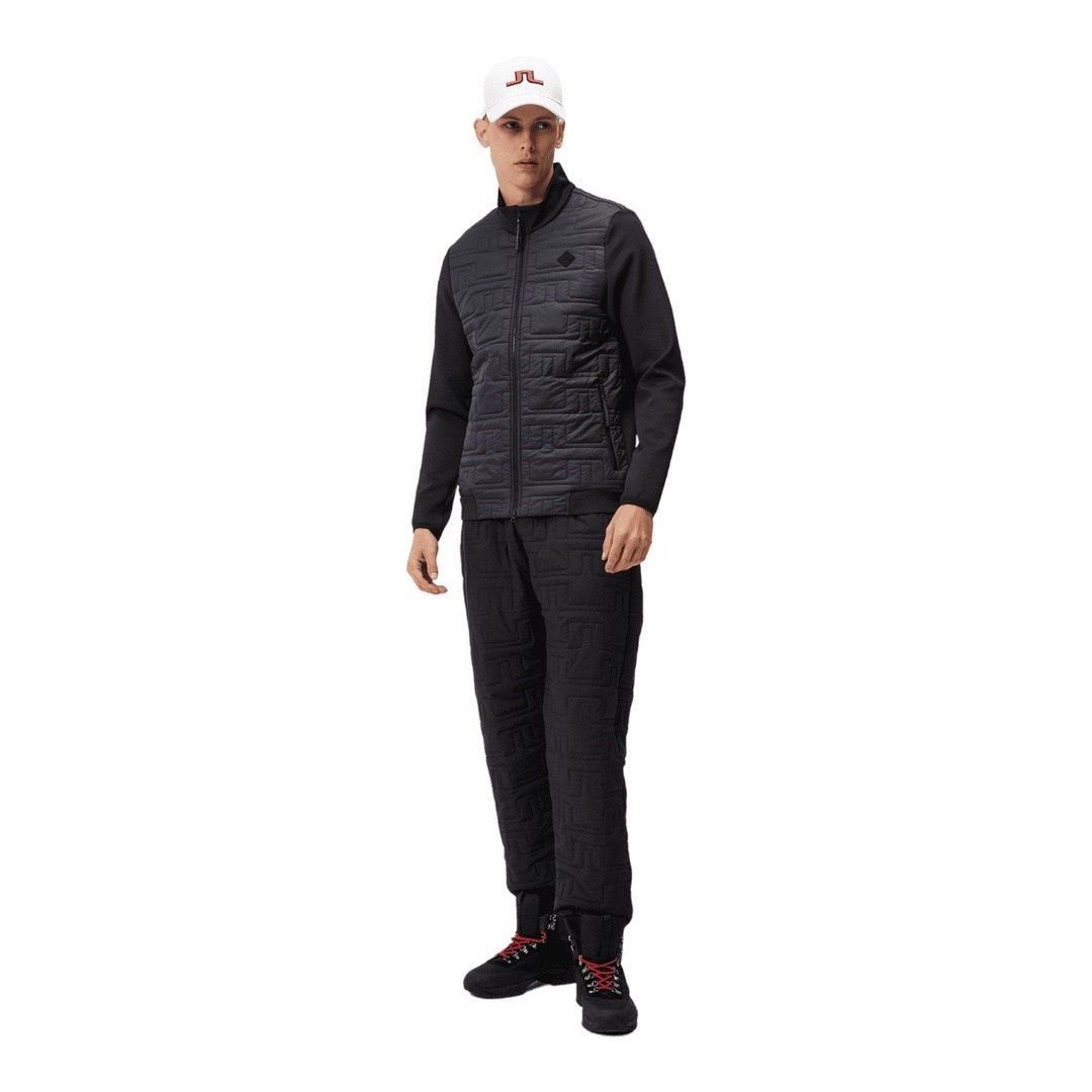 J Lindeberg Quilt Hybrid Golf Jacket AMOW09065