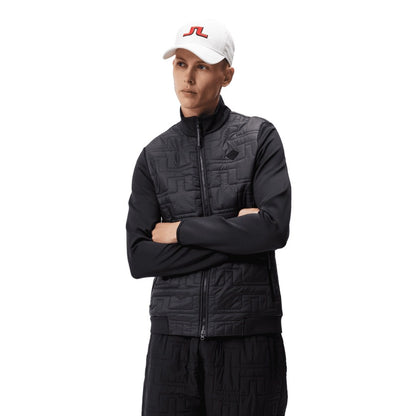 J Lindeberg Quilt Hybrid Golf Jacket AMOW09065
