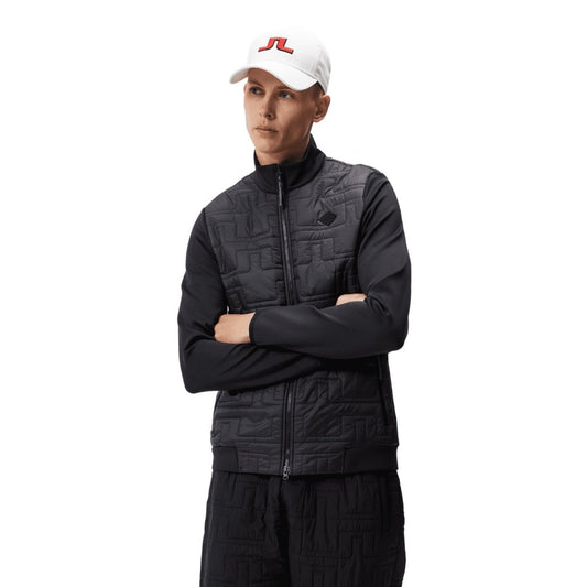J Lindeberg Quilt Hybrid Golf Jacket AMOW09065