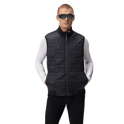 J Lindeberg Quilt Hybrid Golf Vest AMOW09067