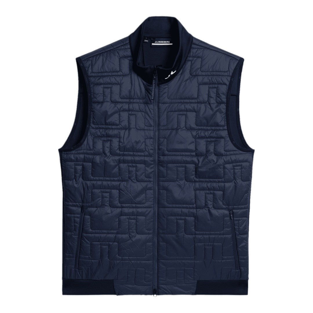 J Lindeberg Quilt Hybrid Golf Vest AMOW09067