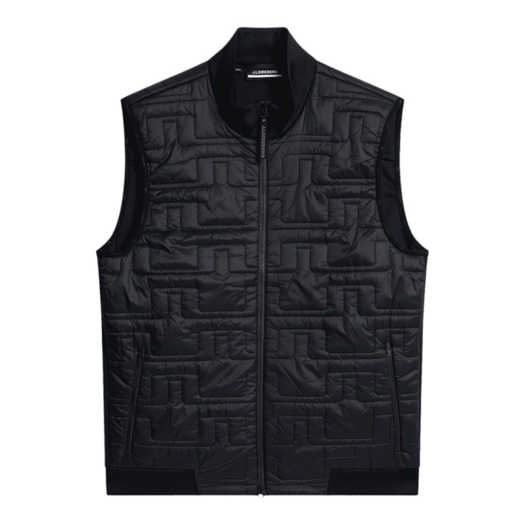 J Lindeberg Quilt Hybrid Golf Vest AMOW09067