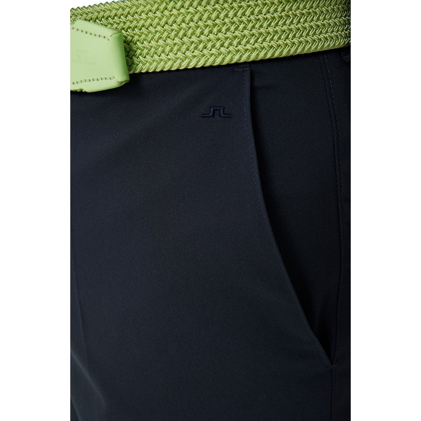 Short J. LINDEBERG Somle Homme – Blanc, Taille 33, Coupe Chino, Polyester – Neuf Avec étiquettes