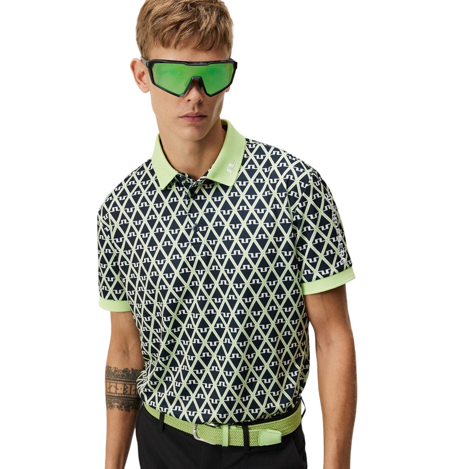 J Lindeberg Tour Tech Golf Polo Shirt GMJT09167