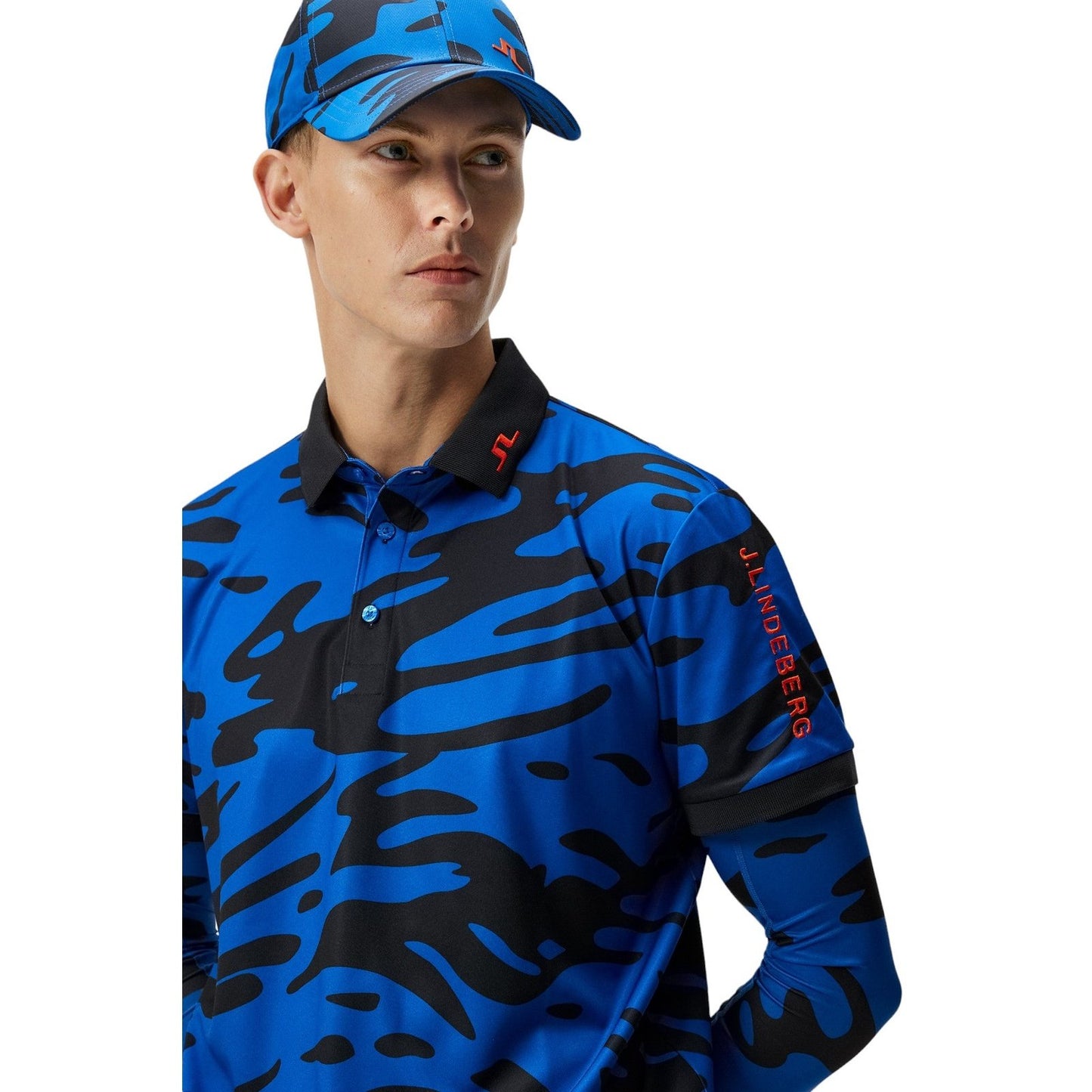 J Lindeberg Tour Tech Golf Polo Shirt GMJT09167