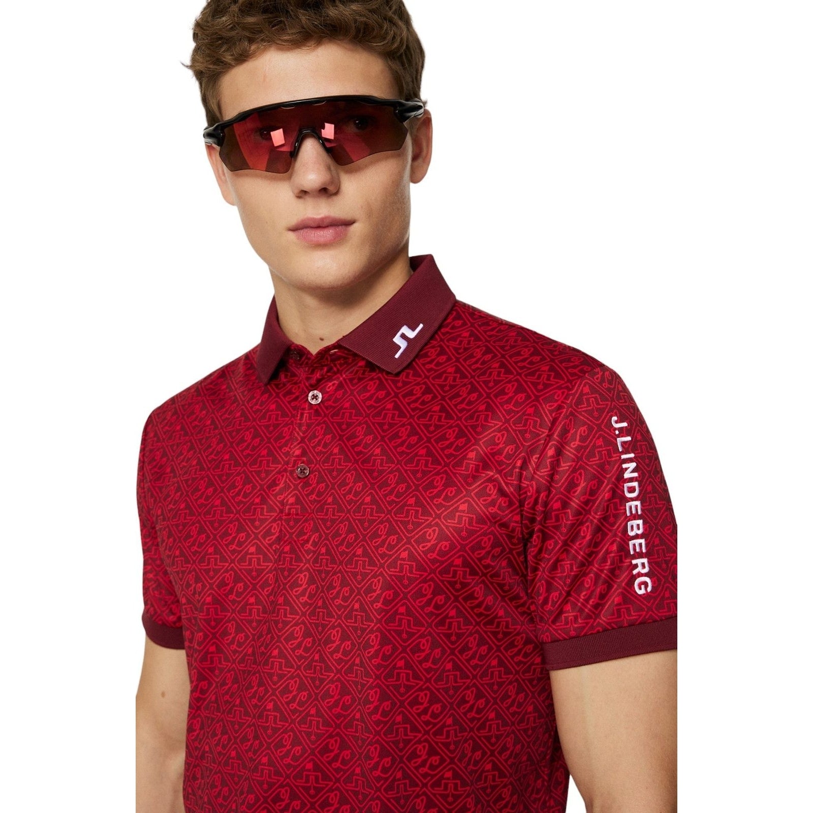 J Lindeberg Tour Tech Golf Polo Shirt GMJT10688