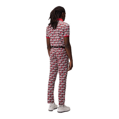 J. Lindeberg Tour Tech Print Golf Polo Shirt GMJT08576