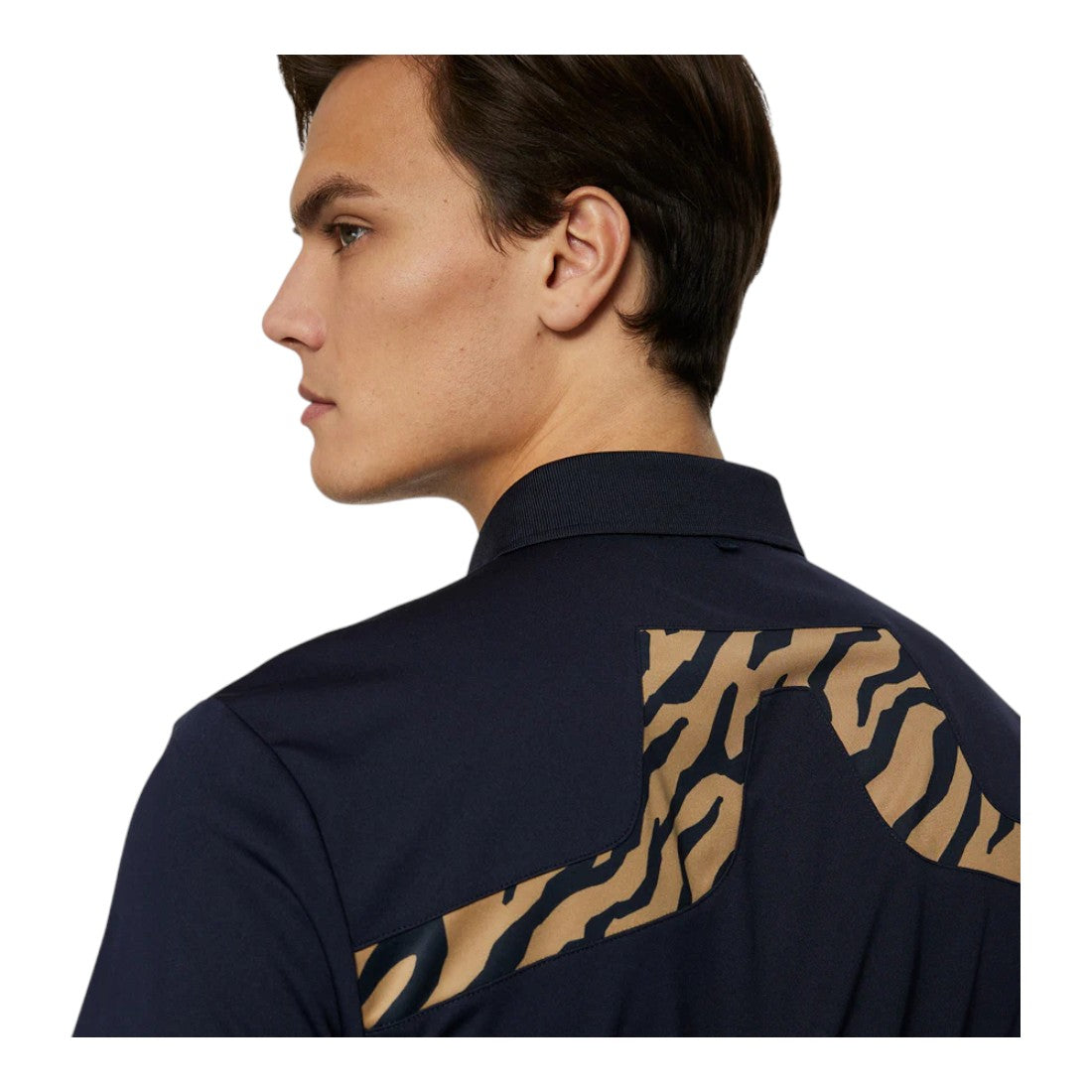 J. Lindeberg KV Print Golf Polo Shirt GMJT11947