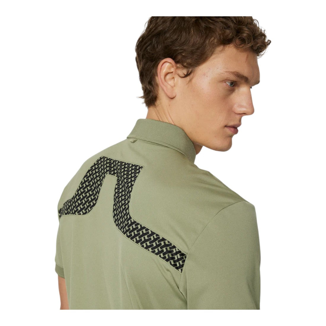 J. Lindeberg KV Print Golf Polo Shirt GMJT11947