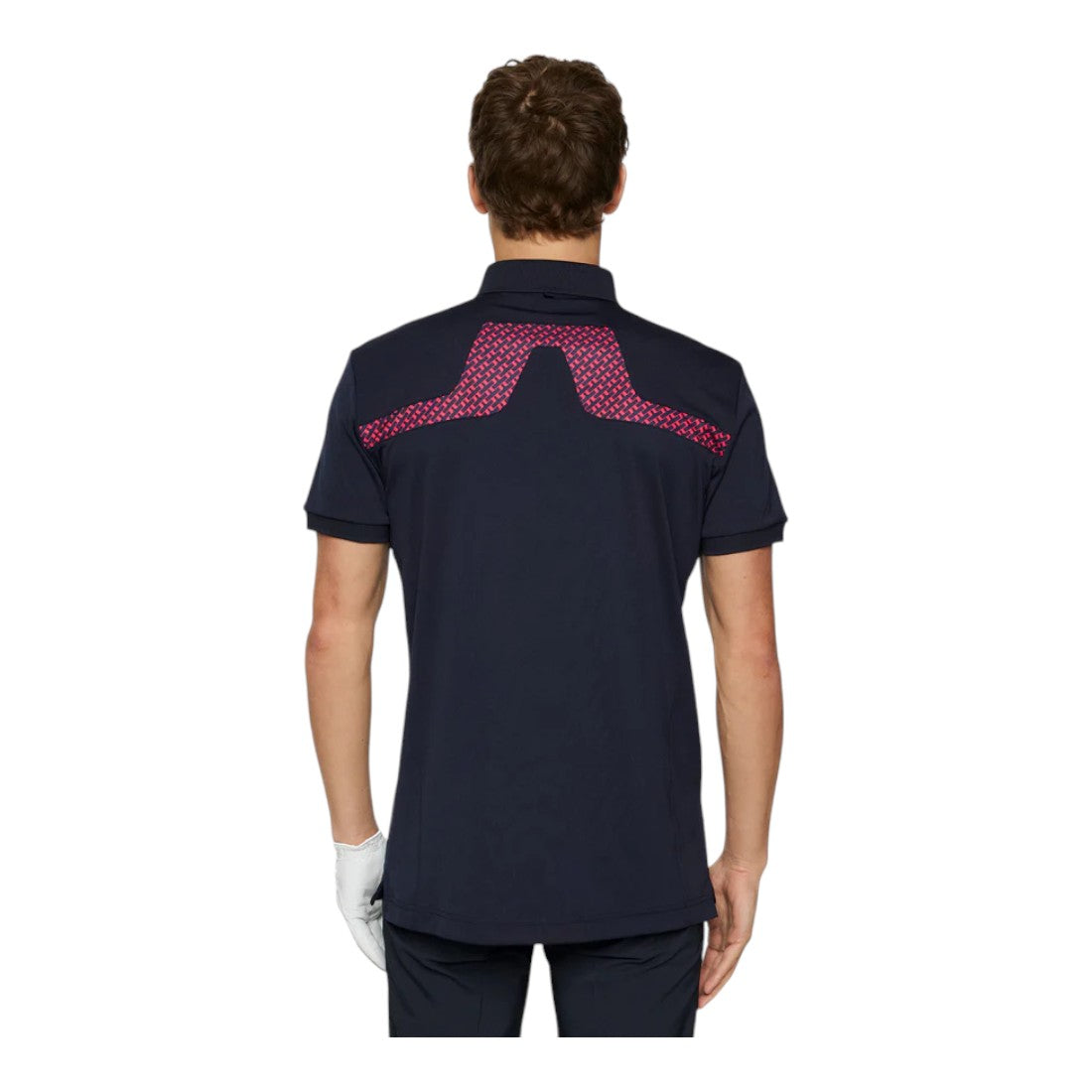 J. Lindeberg KV Print Golf Polo Shirt GMJT11947