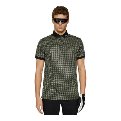 J. Lindeberg Tour Tech Print Golf Polo Shirt GMJT11946