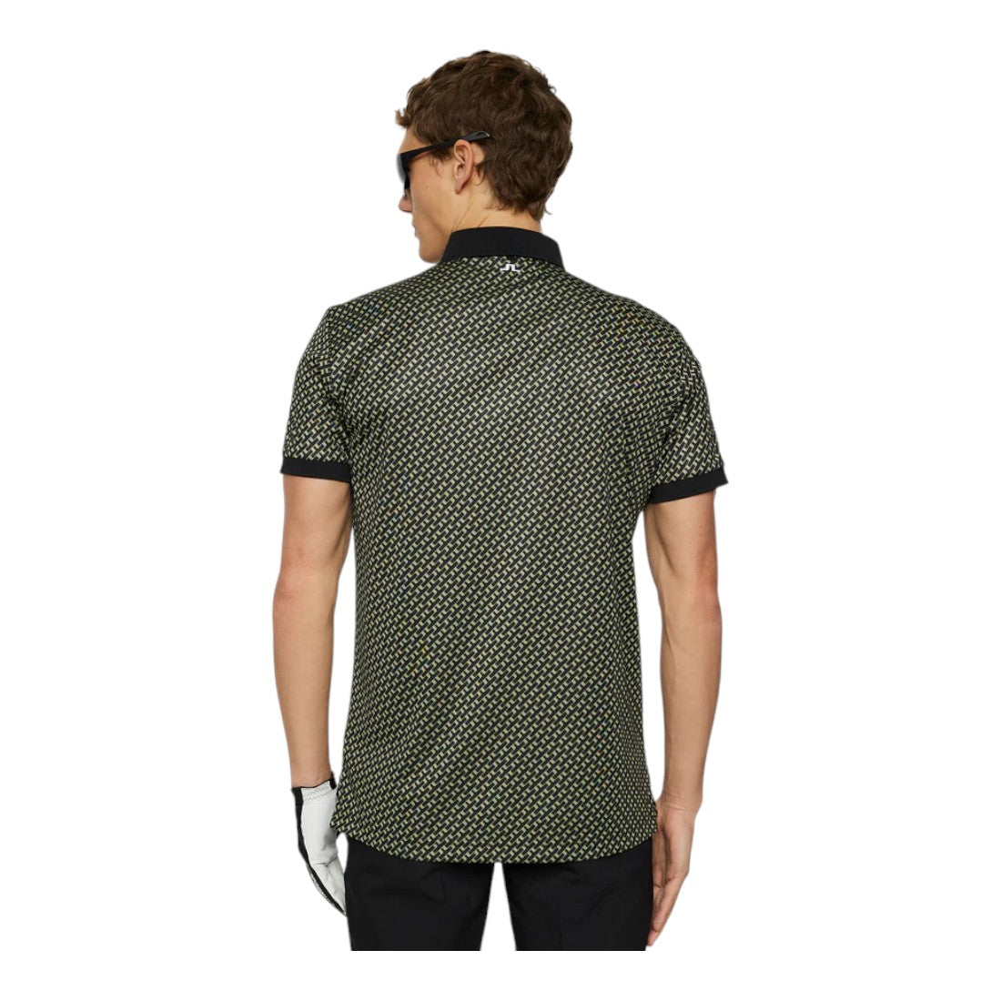 J. Lindeberg Tour Tech Print Golf Polo Shirt GMJT11946