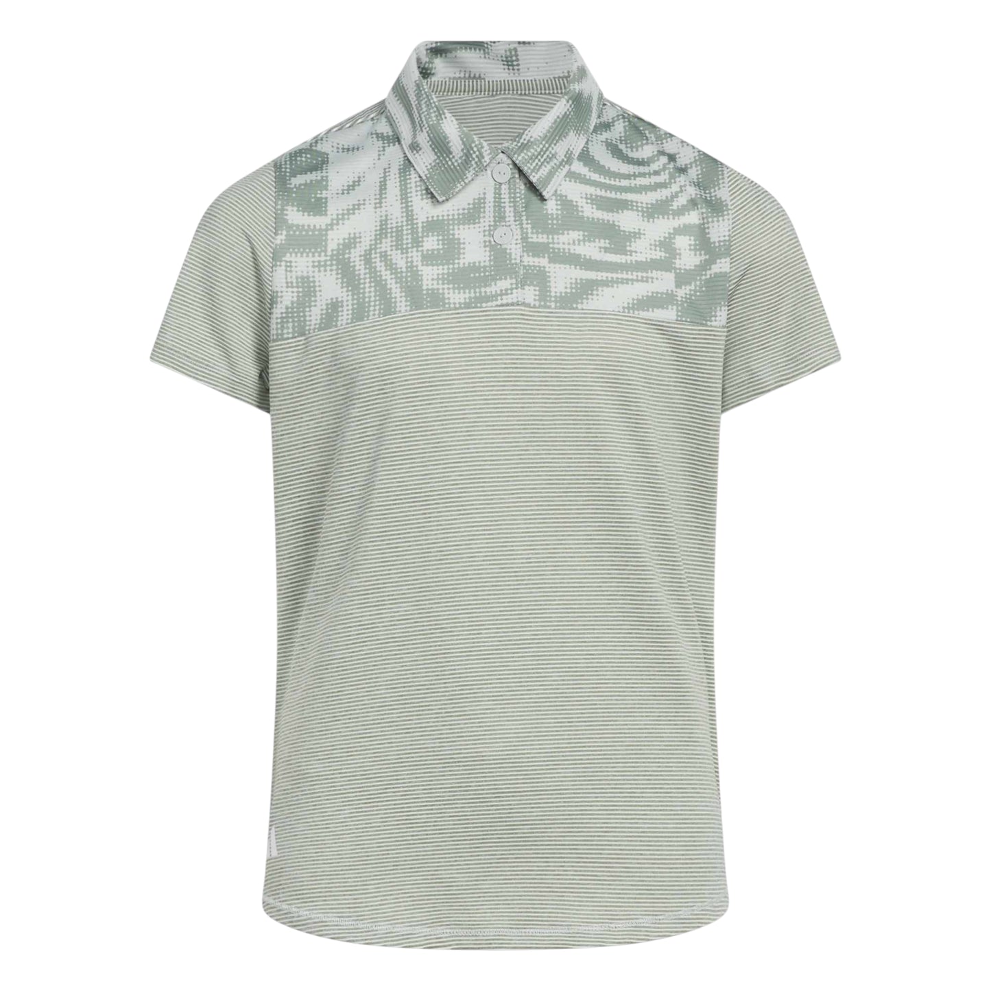 adidas Girls Ottoman Printed Golf Polo Shirt JD1421