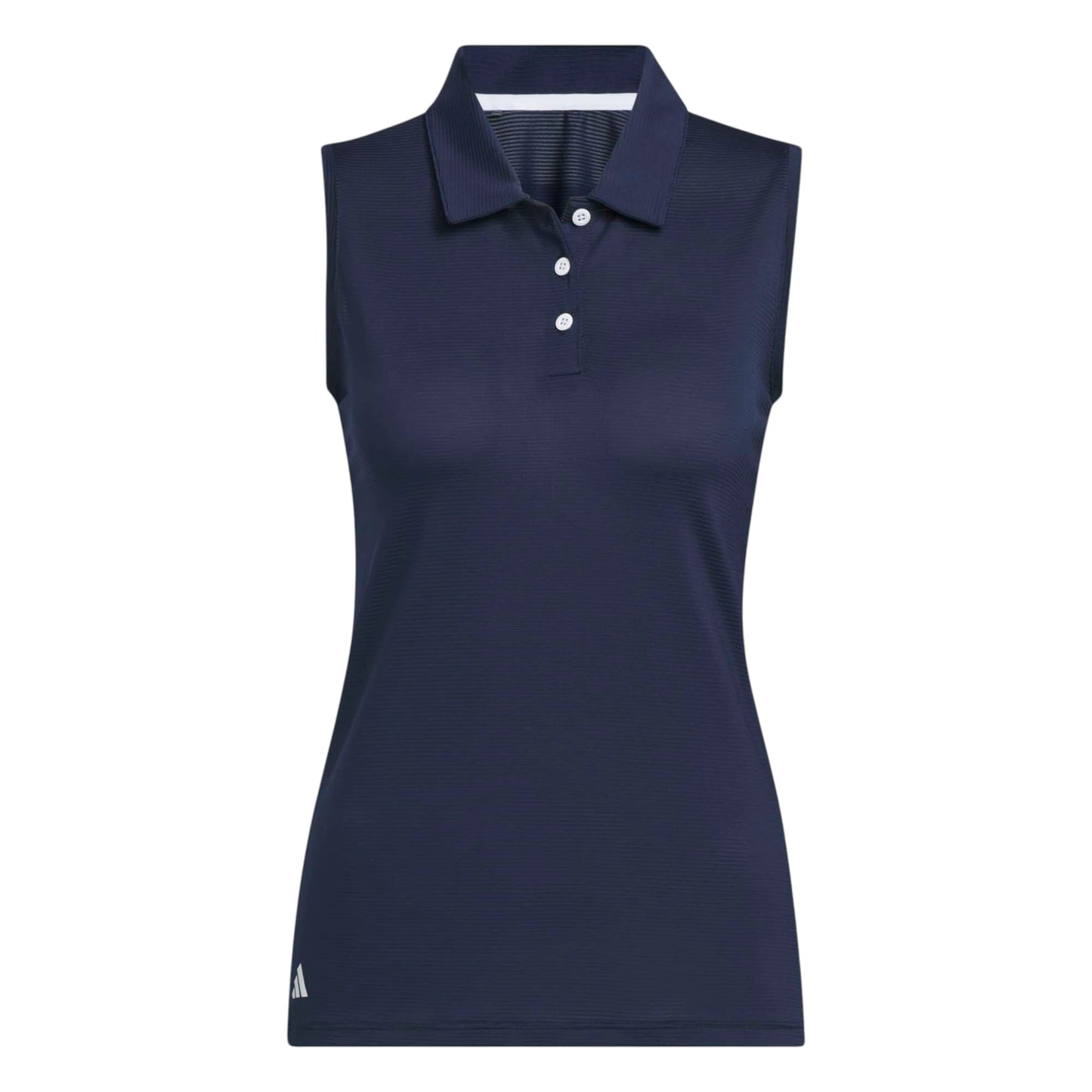adidas Ladies Solid Ottoman Golf Polo Shirt JE7380