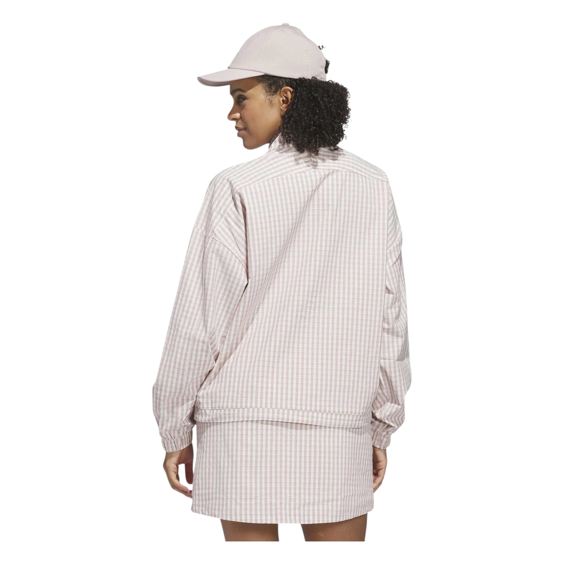 adidas Ladies Ultimate365 Gingham Golf Jacket JE9948