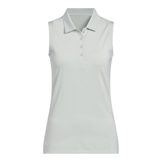 adidas Ladies Ultimate365 Solid Sleeveless Golf Polo Shirt JF1999