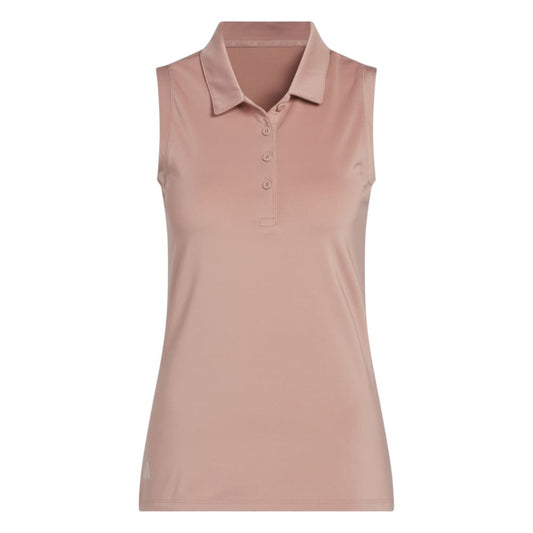 adidas Ladies Ultimate365 Solid Sleeveless Golf Polo Shirt JJ4409