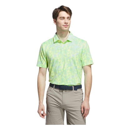 adidas Ultimate365 Textured Print Golf Polo Shirt JL5287