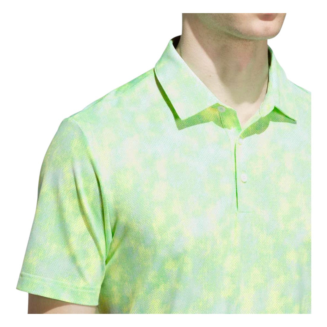 adidas Ultimate365 Textured Print Golf Polo Shirt JL5287