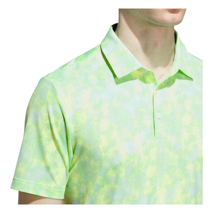 adidas Ultimate365 Textured Print Golf Polo Shirt JL5287