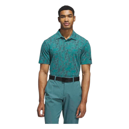 adidas Ultimate365 Textured Print Golf Polo Shirt JL5288