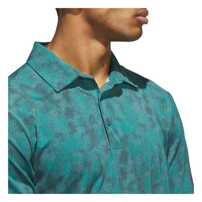 adidas Ultimate365 Textured Print Golf Polo Shirt JL5288