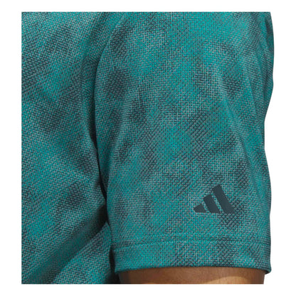 adidas Ultimate365 Textured Print Golf Polo Shirt JL5288
