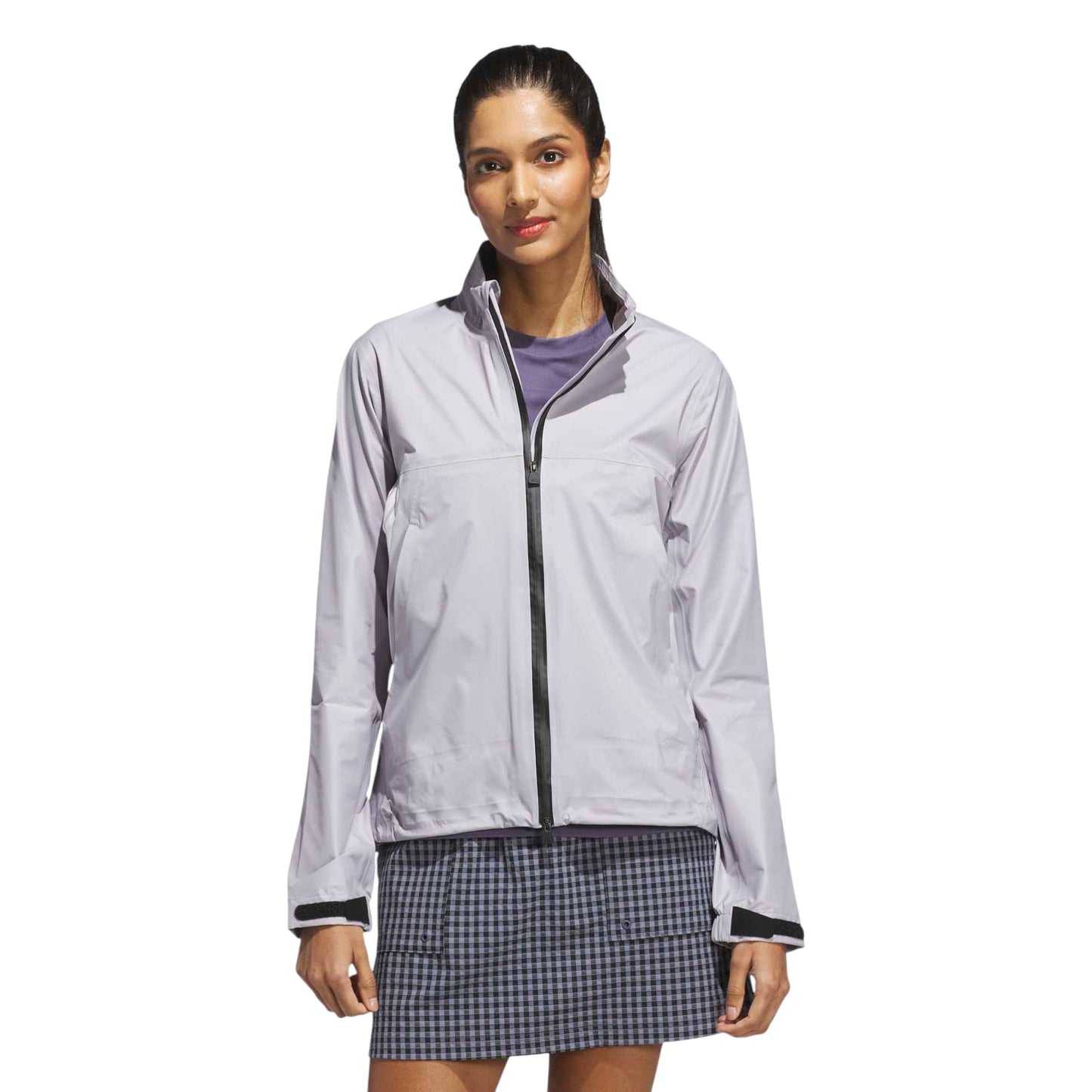 adidas Ladies Climaproof Fullzip Golf Rain Jacket JL5337