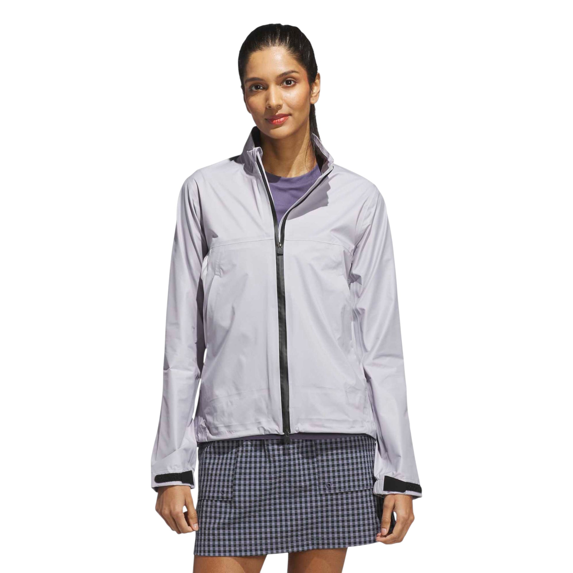 adidas Ladies Climaproof Fullzip Golf Rain Jacket JL5337