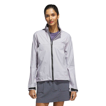 adidas Ladies Climaproof Fullzip Golf Rain Jacket JL5337