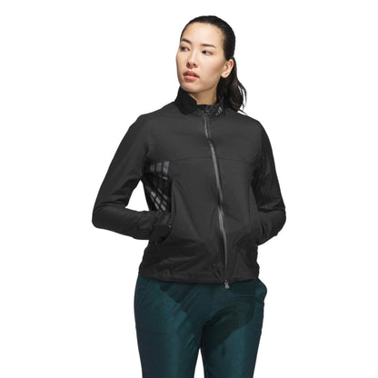adidas Ladies Climaproof Fullzip Golf Rain Jacket JL5337