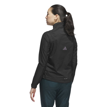 adidas Ladies Climaproof Fullzip Golf Rain Jacket JL5337