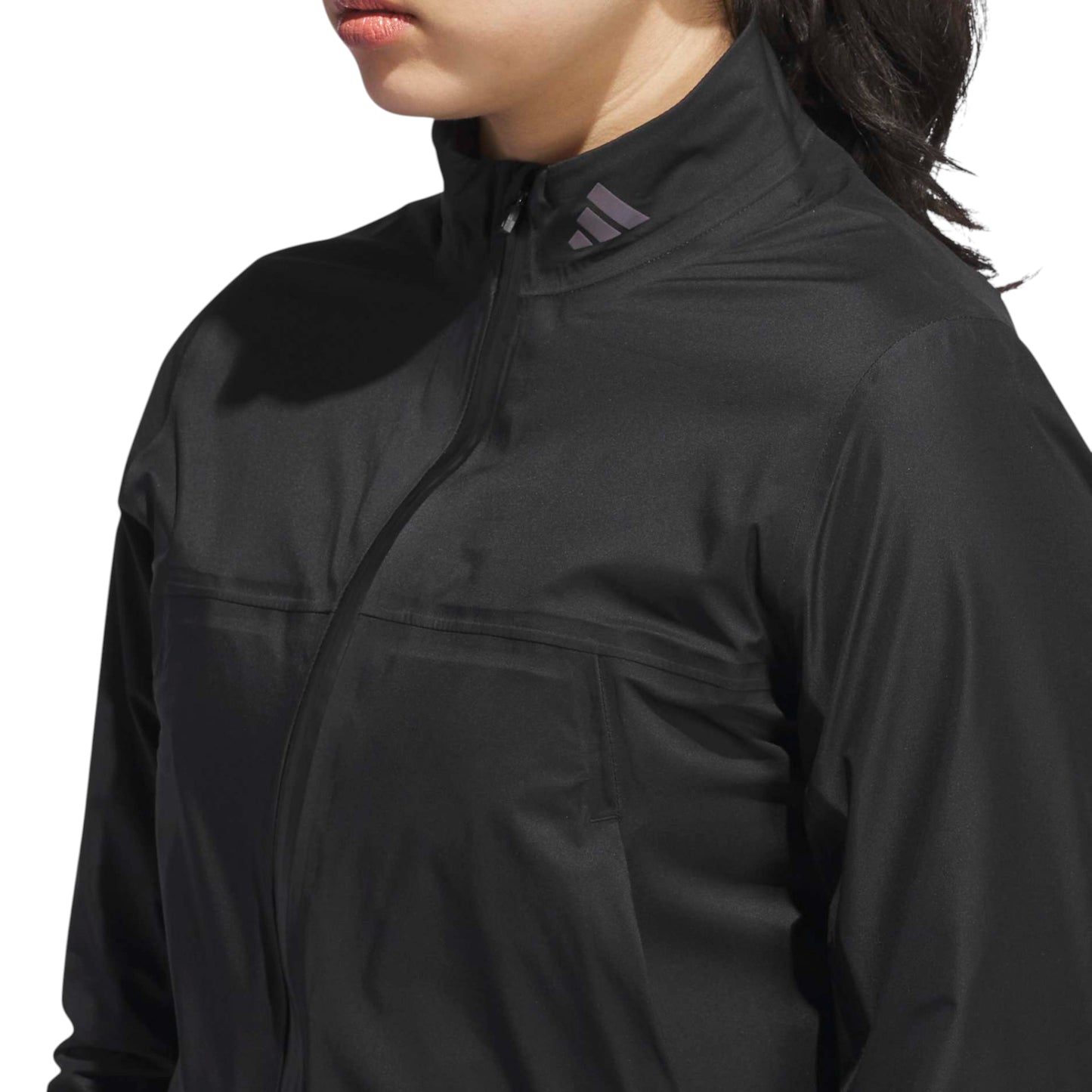 adidas Ladies Climaproof Fullzip Golf Rain Jacket JL5337