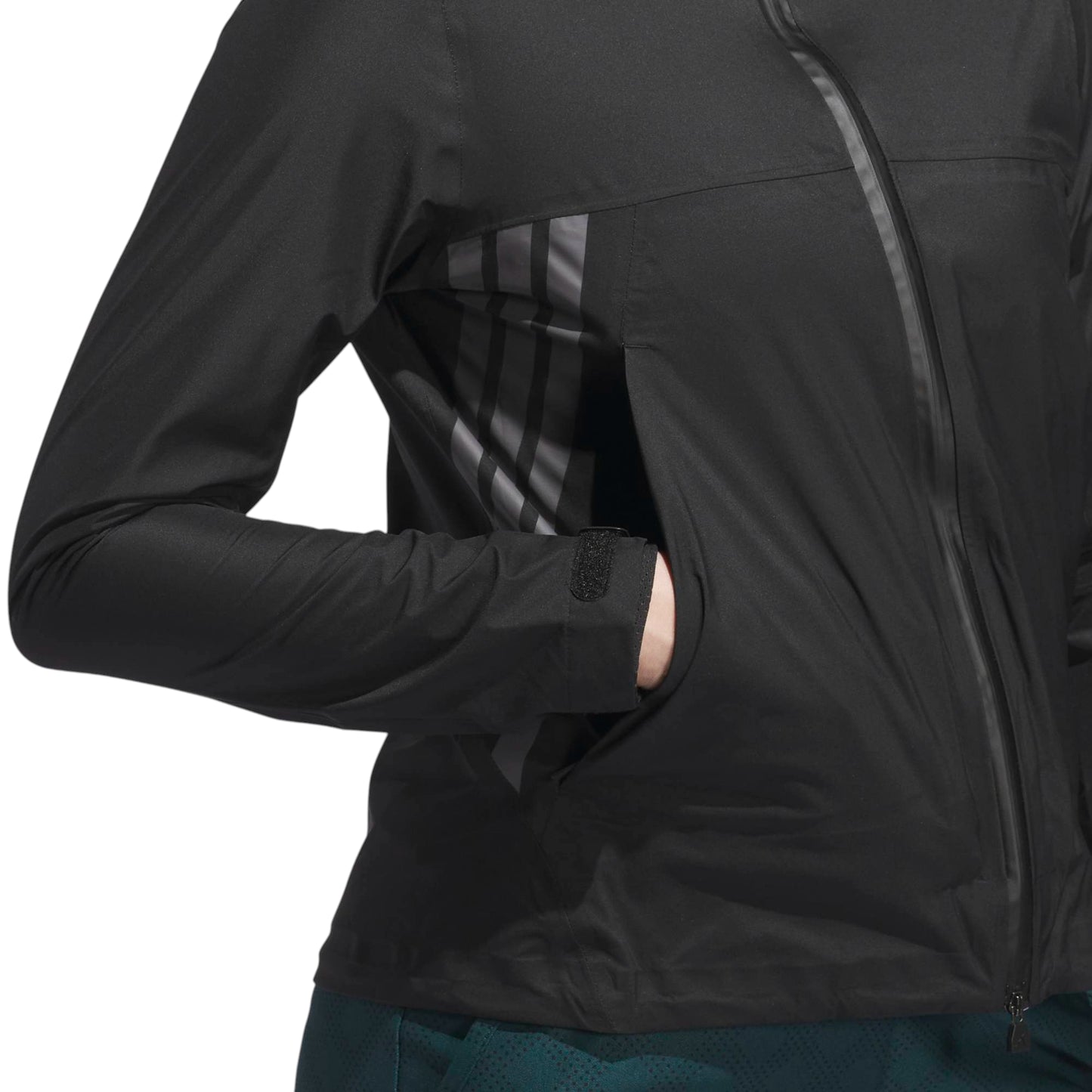 adidas Ladies Climaproof Fullzip Golf Rain Jacket JL5337