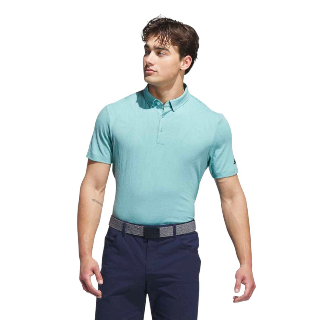 adidas Go-To Textured Golf Polo Shirt JL7891