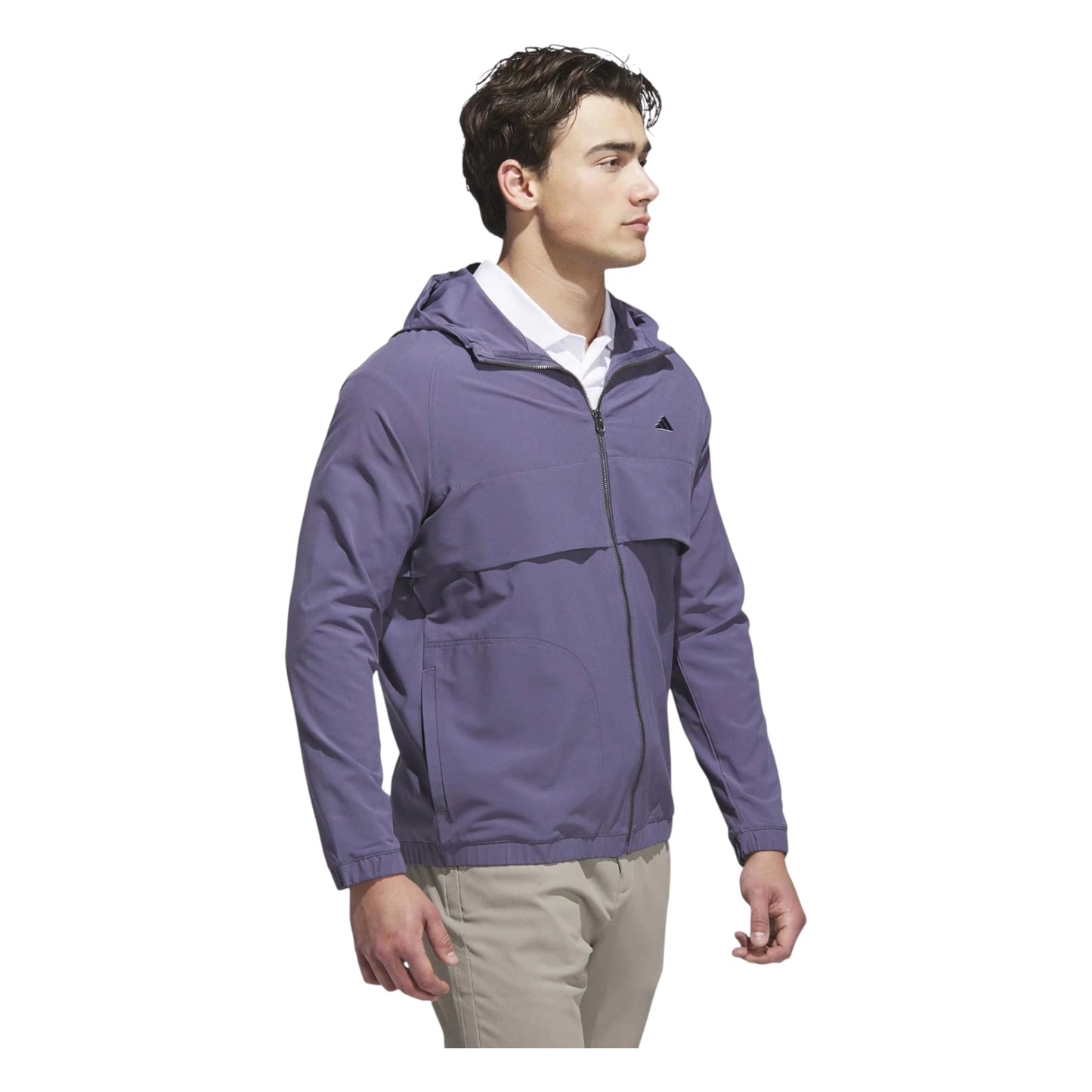 adidas Go-To Full-Zip Golf Windbreaker JL7916